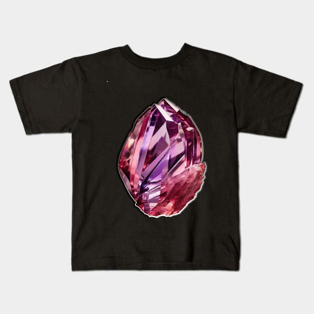 crystal clear stone Kids T-Shirt by HTA DESIGNS